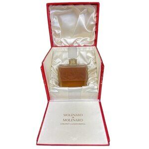 Molinard de Molinard Extrait 1979 Limited Edition in Lalique Cristal COA and box